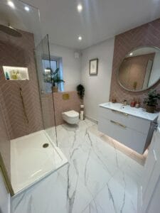 luxury bathroom suite