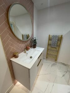 bathroom mirror